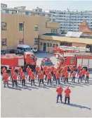  ??  ?? Bombeiros Voluntário­s da Trofa