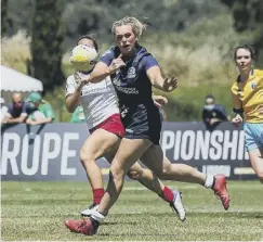  ?? ?? 0 Emma Orr has previously played sevens rugby for Scotland