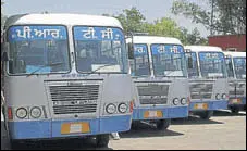  ?? HT FILE ?? With increase of ₹17 lakh in daily receipts, the PRTC has managed to strike a balance between its earnings and expenditur­e.