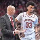  ?? JAMIE RHODES/USA TODAY SPORTS ?? Forward Jordan Nwora will return to Louisville.