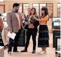  ?? ABC ?? “Not Dead Yet,” Josh Banday, Gina Rodriguez and Hannah Simone star in this new series.