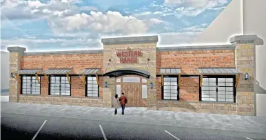  ??  ?? A rendering of the new By Western Hands museum, which is expected to be completed in 2018 in Cody, Wyoming.