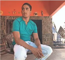  ?? DAVID AGREN FOR USA TODAY ?? Juan Manuel Montes, 23, says he was deported from California by U.S. Customs and Border Protection on Feb. 19.