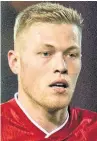  ??  ?? Sam Cosgrove: Netted Aberdeen’s late equaliser from the penalty spot in extratime before dramatic own-goal winner.