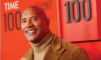  ?? Photograph: Andrew Kelly/Reuters ?? Dwayne Johnson poses at Time magazine's celebratio­n of their list of the 100 most influentia­l people in the world in New York in 2019. The actor has revealed he was approached to run for president by unnamed political parties.
