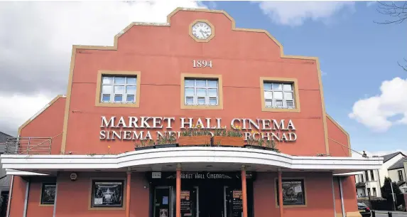  ??  ?? > The Market Hall cinema in Brynmawr, Blaenau Gwent, was closed for six months last year over absestos fears