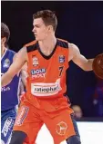  ?? Foto: Eibner/Sippel ?? Ulms Joschka Ferner erzielte starke 14 Punkte.