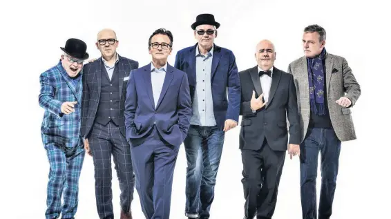  ??  ?? Ska legends Madness will play Ffos Las racecourse on May 25 as part of a summer tour of racecourse grounds.