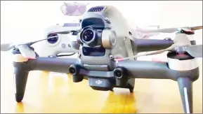  ?? Courtesy pic) ?? The FPV DJI drone which is similar to the one Hunter Shongwe owns.(