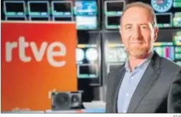  ?? RTVE ?? El director de TVE, el periodista catalán Enric Hernández.