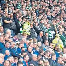  ??  ?? There will be less away fans at Old Firm games next term.