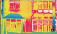  ??  ?? MONEY SAVING: Thermal imaging cameras reveal a property’s hot and cold spots and can help prioritise renovation work.