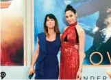  ??  ?? In this May 25, 2017 file photo, director Patty Jenkins, left, and actress Gal Gadot arrive at the world premiere of "Wonder Woman" at the Pantages Theatre in Los Angeles.