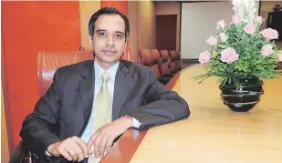  ?? ?? Larsen & Toubro chief financial officer R. Shankar Raman.