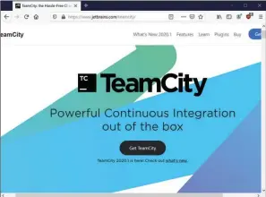  ??  ?? Teamcity séduit avant tout par ses gated commits qui permettent de tester les modificati­ons apportées au code avant même leur intégratio­n au projet global.