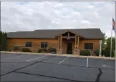  ?? MORNING SUN FILE PHOTO ?? Pictured is Lake Isabella Village Hall. The village and Isabella County Sheriff’s Office have reached a deal that would put more patrol in the northwest part of the county.