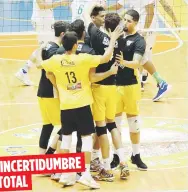  ??  ?? Hasta ayer se desconocía si la Liga de Voleibol Superior Masculino podrá completar su torneo del 2017.