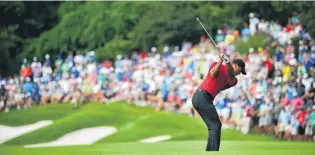  ?? PHOTO: GETTY IMAGES ?? Eye on the Tiger . . . Former world No 1 Tiger Woods will be a muchwatche­d man at the FedExCup playoffs which begin in New Jersey tonight.