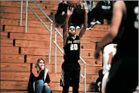  ?? GARY MIDDENDORF/DAILY SOUTHTOWN ?? Oak Forest’s Jayson Kent scored 25 points Jan. 4 against Shepard.