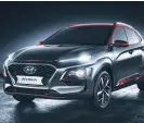  ??  ?? Hyundai Kona Iron Man Edition crossover is set to star on Marvel stand at Comic-Con in San Diego.