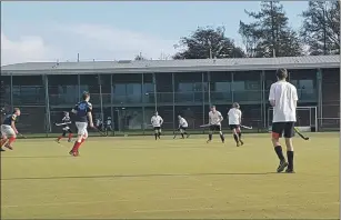  ??  ?? Action from Oban’s fine 4-3 win over Hillhead