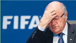  ?? Photo: REUTERS ?? You have to admire Sepp Blatter’s chutzpah.