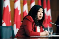  ?? CP PHOTO JUSTIN TANG ?? Minister of Internatio­nal Trade Mary Ng participat­es speaks in Ottawa in this Nov. 21 file photo.