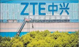  ?? JOHANNES EISELE/GETTY-AFP ?? President Donald Trump’s tweets in support of Chinese telco ZTE have raised questions.