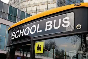  ?? ?? OVERHEADS: The council is spending £18.3million a year on school transport.