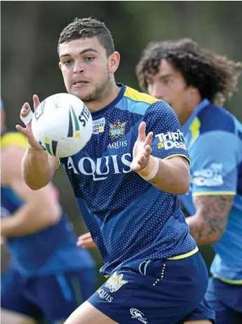  ?? Photo: DAVE HUNT ?? INSIDE SCOOP: Gold Coast Titans half-back and Toowoomba product Ash Taylor has revealed his top list of things to do in the Garden City.