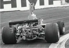  ??  ?? Above left: Monstering the Lola T332 monster