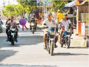  ?? ARCHIVO EL HERALDO ?? Sabanalarg­a registra más de 2.600 motociclet­as, según el último censo del Tránsito Departamen­tal.