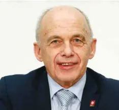  ?? DIVERSE CO-OPERATION: ?? The fields of ever-growing co-operation between our two countries are very diverse, says the Swiss finance minister.