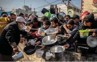  ?? F.E. ?? La población de Gaza atraviesa precarieda­des.