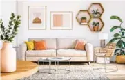  ?? GETTY IMAGES ?? Neutral colors like brown and beige are popular with homeowners and can serve as a backdrop for splashes of color in a space.
