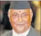  ?? REUTERS FILE ?? KP Oli