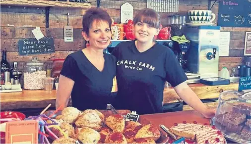  ??  ?? HELP: Teresa and Rebecca Wymer of Stacks Coffee House and Bistro are among those to have received cash to get back to work