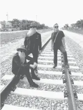  ?? FOUR WINDS CASINO ?? Billy Gibbons, from left, the late Dusty Hill and Frank Beard are the original members of ZZ Top.