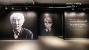  ??  ?? Seamus Heaney HomePlace