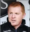  ??  ?? CONCERN: Neil Lennon