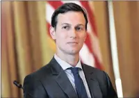  ?? PICTURE: AP ?? White House senior adviser and US President Donald Trump’s son-in-law, Jared Kushner.