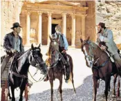  ?? ?? Scene stealer: in the 1989 blockbuste­r Indiana Jones and the Last Crusade, Petra served as the lost citadel