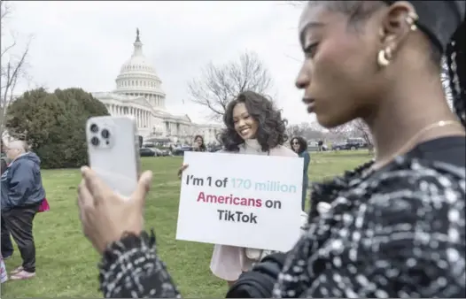 ?? ?? Since its inception, the TikTok platform has been intended for non-Chinese markets and is unavailabl­e in mainland China.