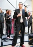  ?? Foto: Anja Fischer ?? Martin Seiler gründete 2011 den Pop Chor „Greg is Back“.