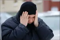  ?? TREVOR HAGAN, THE CANADIAN PRESS ?? Will Baker, formerly known as Vince Li, leaves court in Winnipeg, after his annual Criminal Code review board hearing Feb. 6.