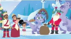  ??  ?? REGAL FEATURE Animated hit Nella the Princess Knight will be on Nick Jr at Christmas