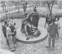  ?? H. DARR BEISER, USA TODAY ?? This year’s Veterans Day observance in Washington will celebrate the 20th anniversar­y of the Vietnam Women’s Memorial, located near the Vietnam Wall.