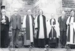  ??  ?? HISTORY: Introducti­on of a vicar in 1974.