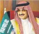  ??  ?? El príncipe Alwaleed bin Talal, uno de los hombres más ricos del mundo.