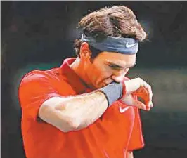  ?? EFE ?? O suíço Roger Federer não vai participar da temporada no saibro
